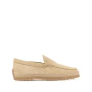 Beige Sandaal met Handtekening Zool Tod's , Beige , Heren