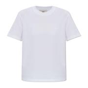 T-shirt met logo Ami Paris , White , Dames