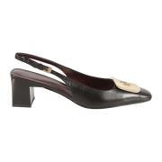 Elegante Slingback Hakken Tory Burch , Black , Dames