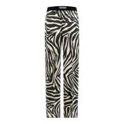 Zijden broek met dierenprint Tom Ford , Multicolor , Dames