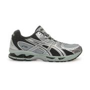 Zilver Groen Zwart Wit Sneakers Asics , Gray , Heren