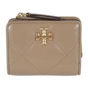 Chique Taupe Oak Accessoires Portemonnee Tory Burch , Brown , Dames