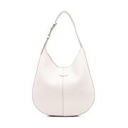 Witte Schoudertas met Afneembare Pouch Tod's , White , Dames