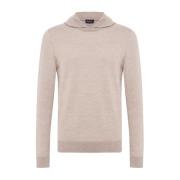 Kasjmier Hoodie Beige Kiton , Gray , Heren