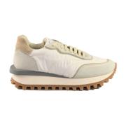 Casual sneakers met rubberen zool Eleventy , Beige , Dames