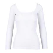 Tshirt Alpha Studio , White , Dames