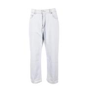 Katoen Elastaan Jeans Mauro Grifoni , Gray , Dames