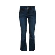 Stijlvolle Cropped Jeans voor Vrouwen Pepe Jeans , Blue , Dames