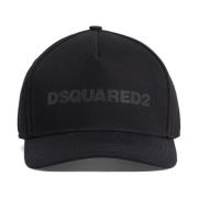 Zwarte Sjaal Collectie Dsquared2 , Black , Heren