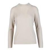 Monochrome Wollen Trui Marella , Beige , Dames