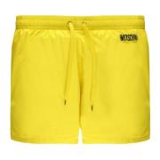 Gele Zee Kleding Elastische Taille Trekkoord Moschino , Yellow , Heren