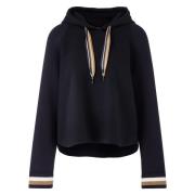 Elegant A-Line Hooded Sweatshirt Marc Cain , Blue , Dames