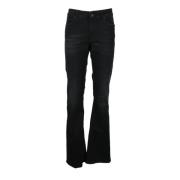 Klassieke Denim Jeans Dondup , Black , Dames