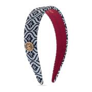 Gestreepte hoofdband Etro , Gray , Dames