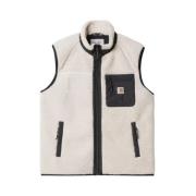 Dikke Polyester Vest met Mesh Voering Carhartt Wip , Beige , Heren