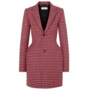 Puffy Effect Wolruitjes Blazer Jas Balenciaga , Red , Dames