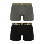 Twee-pack boxershorts Versace , Multicolor , Heren