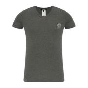 Katoenen ondergoed t-shirt Versace , Gray , Heren