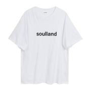 Oceaan T-shirt Soulland , White , Unisex