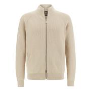 Full-Zip Jumper Boggi Milano , Beige , Heren