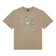 Korte mouwen ronde hals T-shirt Brain Dead , Beige , Heren