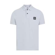 Blauw Polo Shirt Herenmode Stone Island , Blue , Heren