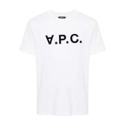 Witte T-shirts en Polos Collectie A.p.c. , White , Dames