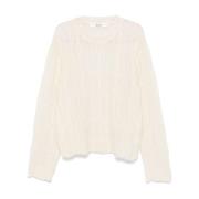 Stijlvolle Sweaters Collectie Séfr , White , Heren