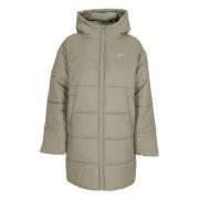 Licht Army/Witte Donsjas met Therma-Fit Nike , Green , Dames