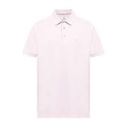 Roze Polo Shirt Korte Mouwen Etro , Pink , Heren