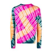 Rode Cashmere Tie Dye Sweater The Elder Statesman , Multicolor , Heren