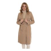 Double-breasted Jade Dust Coat met knopen Guess , Beige , Dames