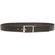 Zwarte Riem Shiffie Stijlvol Accessoire Bally , Black , Heren