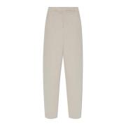 Gekreukelde broek Pegno Max Mara , Gray , Dames