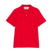 Straight cut VLogo Signature Polo Valentino , Red , Heren