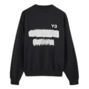 Klassieke Crewneck Sweatshirt Y-3 , Black , Heren