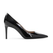 Zwarte Lakleren Pumps Stuart Weitzman , Black , Dames