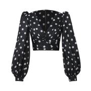 Moderne Dot Bodice Top Zimmermann , Black , Dames