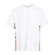 Wit T-shirt Stijlvol Luxe Comfort Mode Bottega Veneta , White , Heren