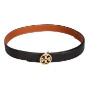 Leren riemen voor alle klimaten Tory Burch , Black , Dames