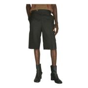 Geruite Motief Wollen Shorts Vivienne Westwood , Black , Heren