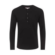 Zwarte Cashmere Longsleeve Orlebar Brown , Black , Heren