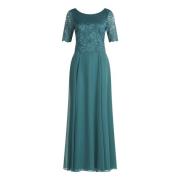 Kanten Cocktailjurk Elegant Vrouwelijk Stijl vera mont , Green , Dames