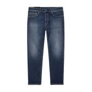 Katoenen Jeans Icoon Mode Stijl Dondup , Blue , Heren