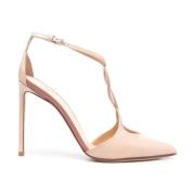 Leren Dames Schoenen Francesco Russo , Pink , Dames