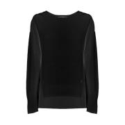 Cashmere Gebreide kleding en Sweaters Kocca , Black , Dames