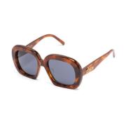 Lw40113U 53V Sunglasses Loewe , Brown , Dames