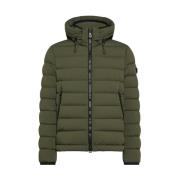 Korte Nylon Parka Jas Peuterey , Green , Heren