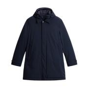 2-in-1 Stretch Parka met Primaloft Woolrich , Blue , Heren