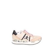 Kwaliteits leren sneaker met koord textuur Premiata , Multicolor , Dam...